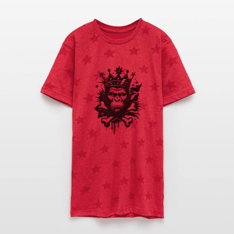 Majestic Gorilla with Crown