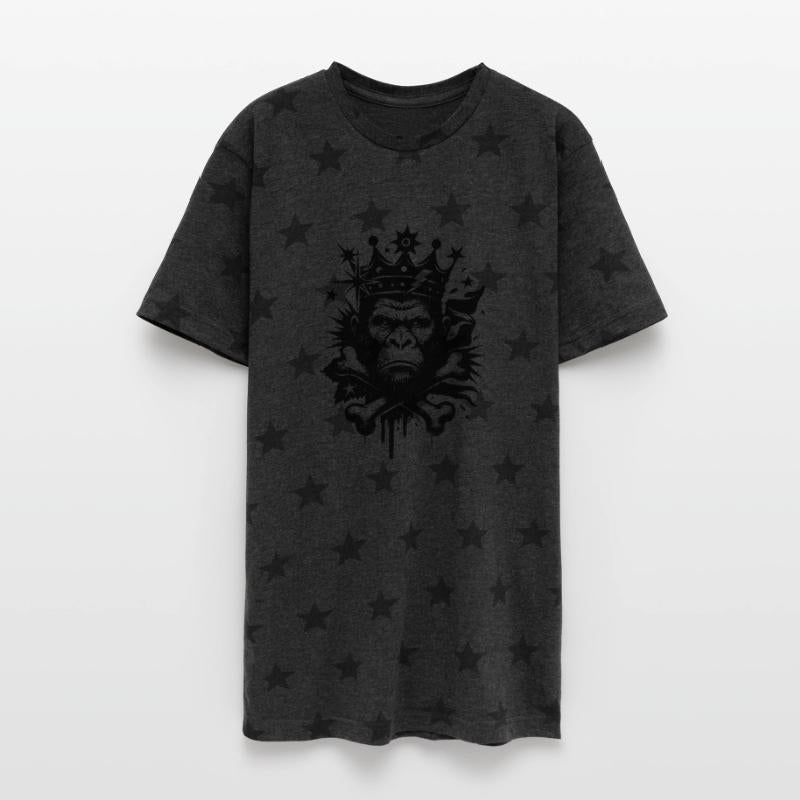 Majestic Gorilla with Crown