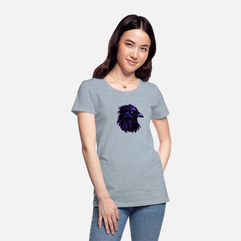 Majestic Raven Illustration