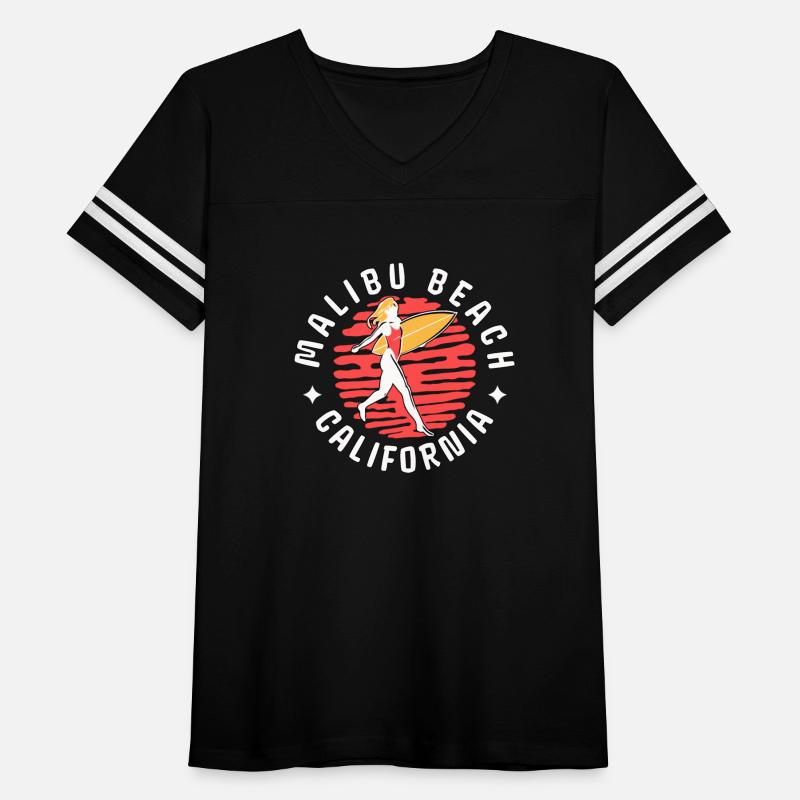 Malibu Beach State of California Retro