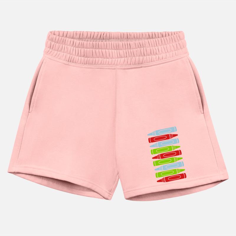 Many wax crayons cool