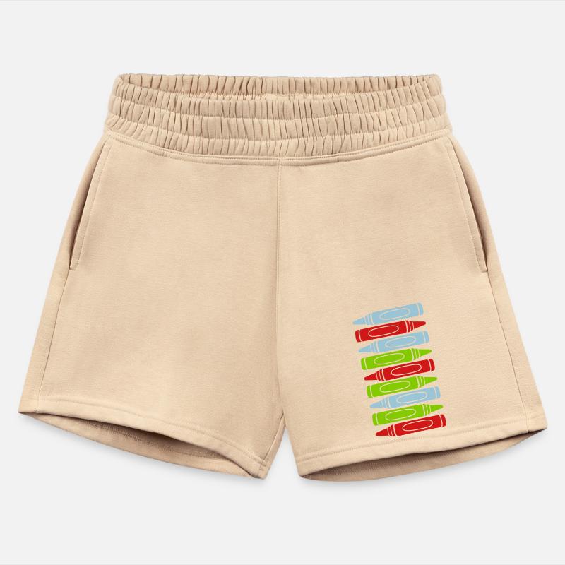 Many wax crayons cool