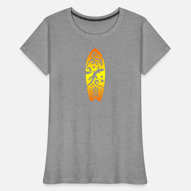 Maori Lizard Surfboard Tribal Tattoo Gift Idea