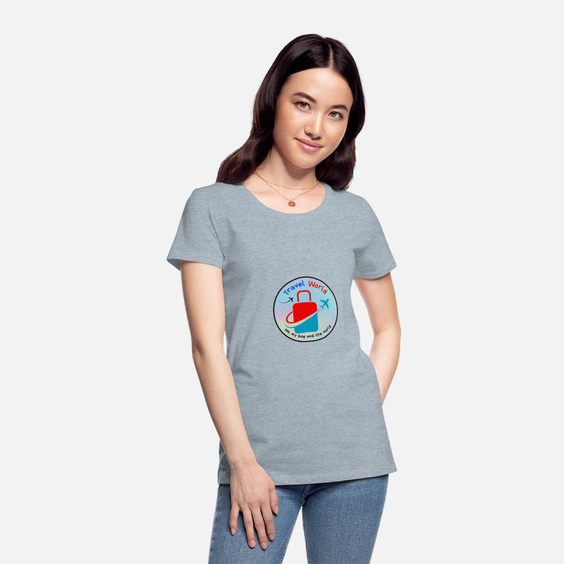 Me, My Bag & The World – Travel Lover T-Shirt