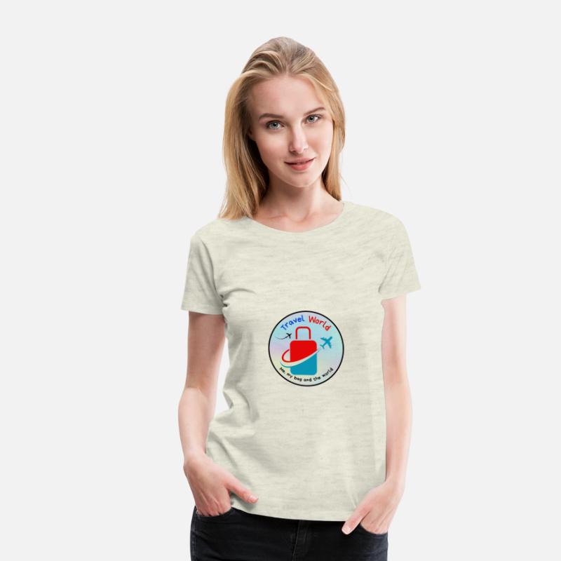 Me, My Bag & The World – Travel Lover T-Shirt