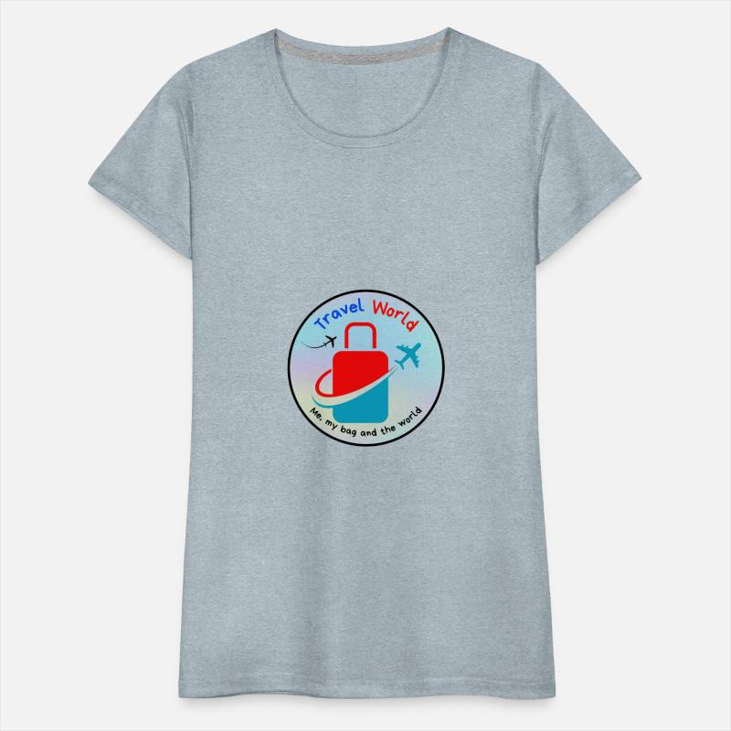 Me, My Bag & The World – Travel Lover T-Shirt
