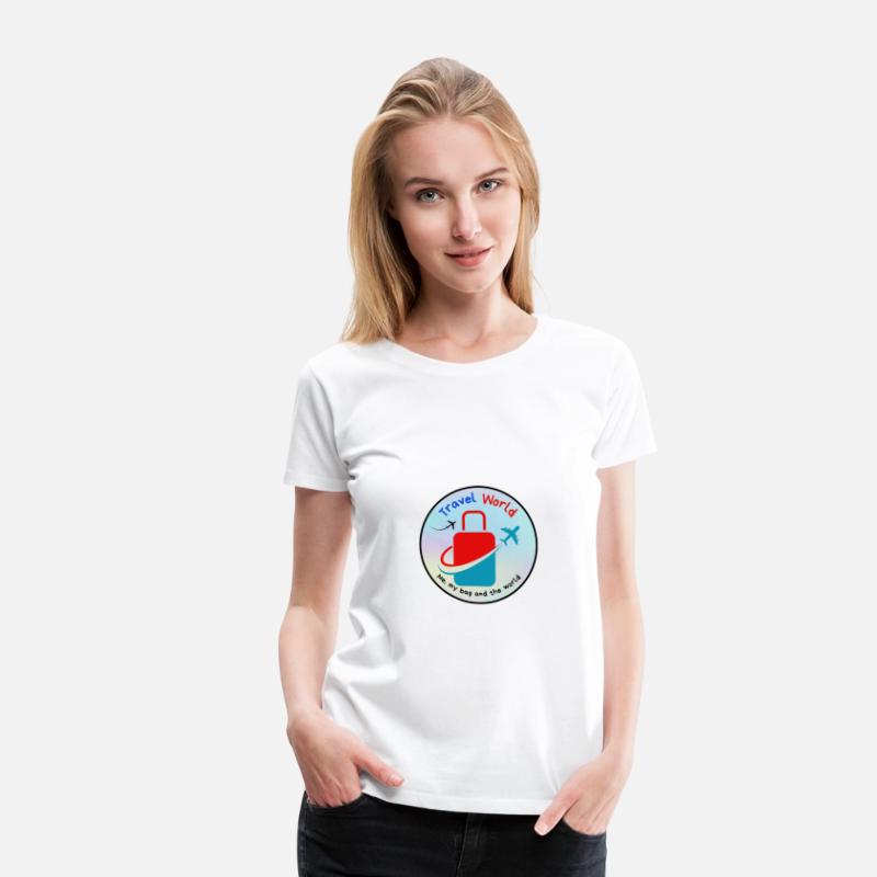 Me, My Bag & The World – Travel Lover T-Shirt