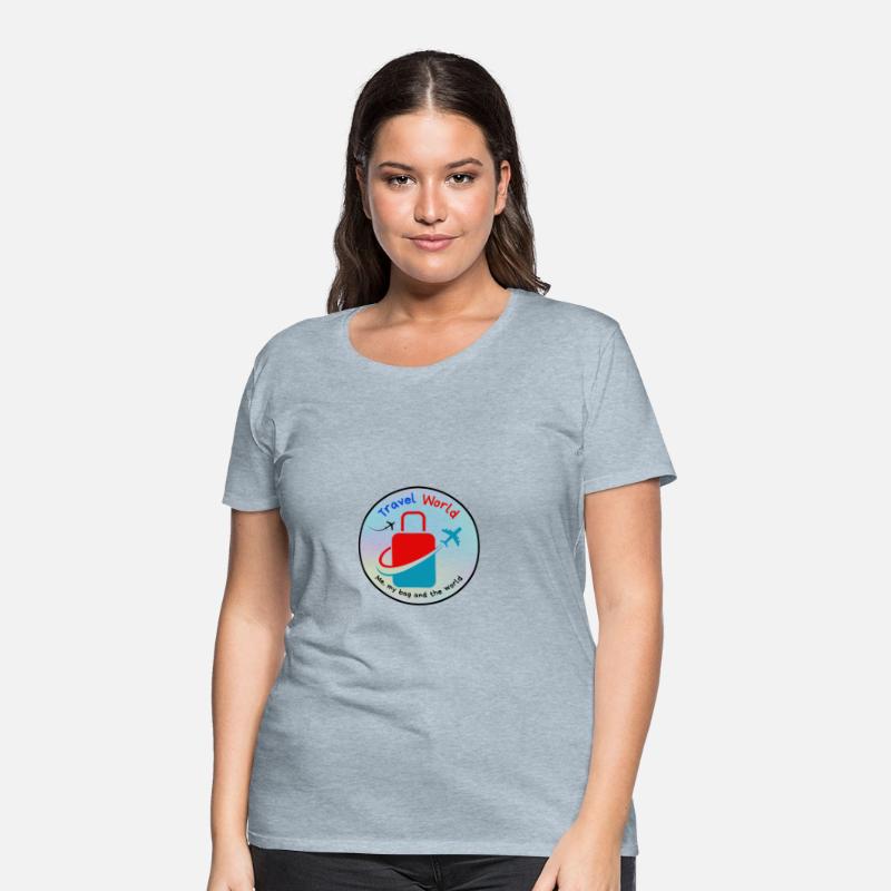 Me, My Bag & The World – Travel Lover T-Shirt