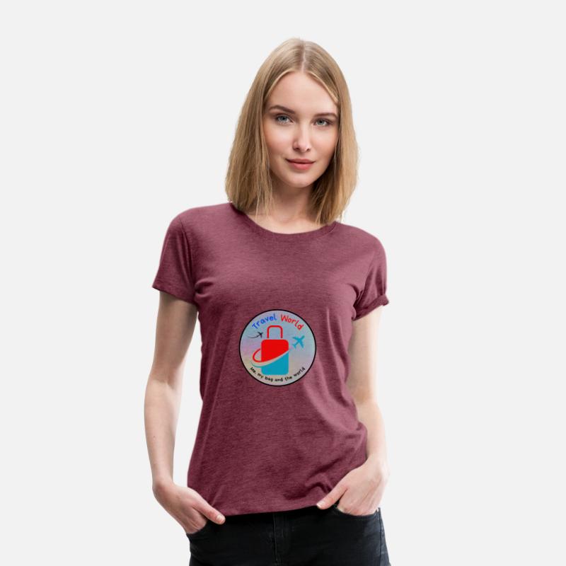 Me, My Bag & The World – Travel Lover T-Shirt
