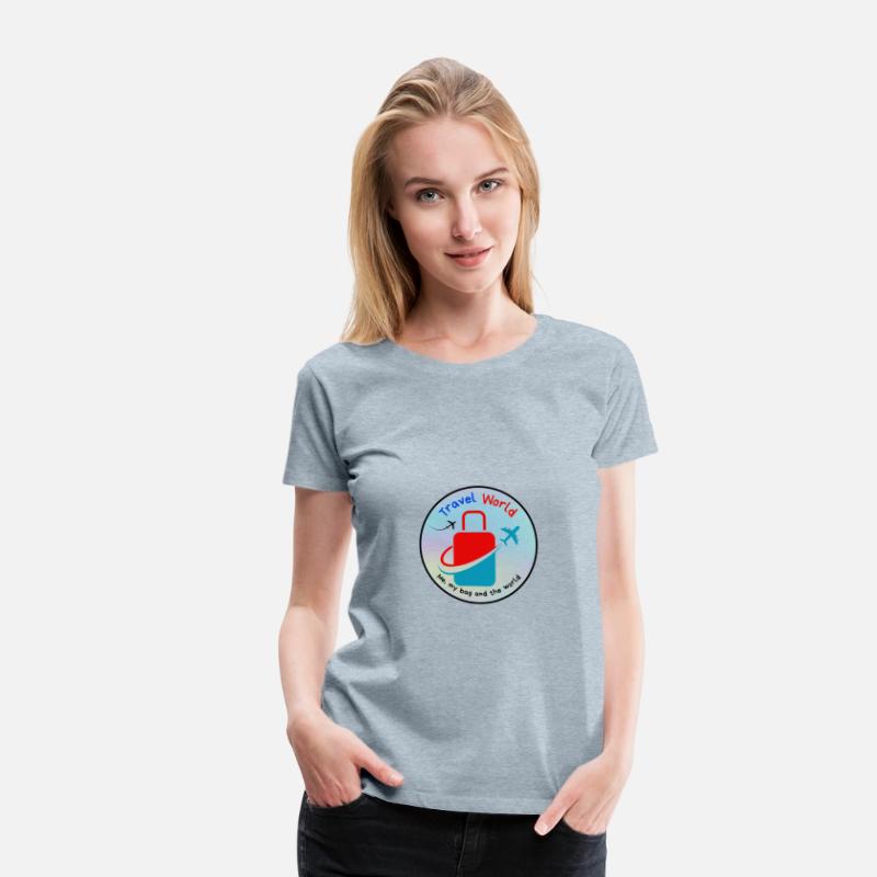Me, My Bag & The World – Travel Lover T-Shirt