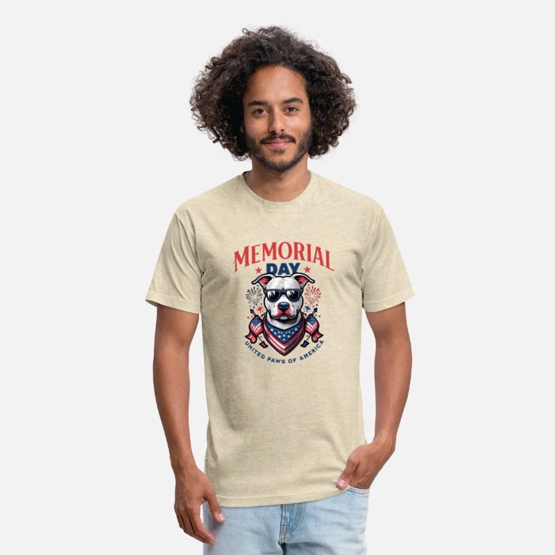 Memorial Day United Paws of America Pitbull