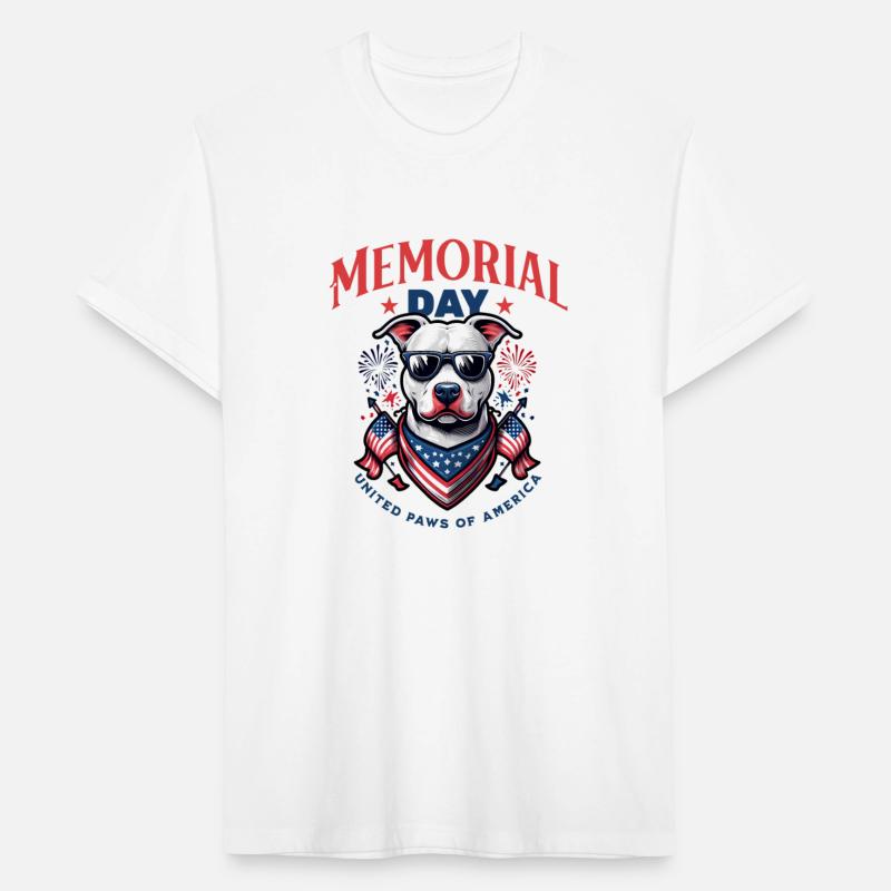 Memorial Day United Paws of America Pitbull