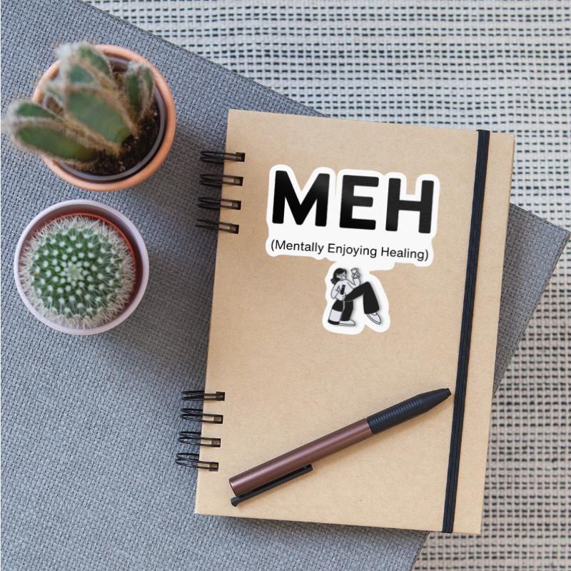 Mentally Enjoying Healing Tee for Chill Introverts