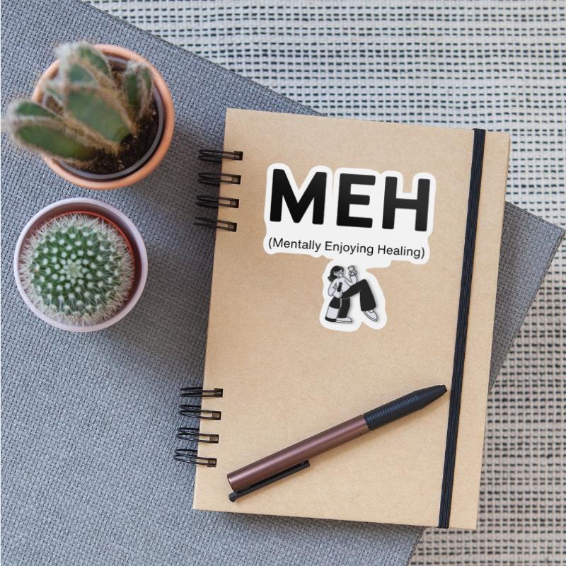 Mentally Enjoying Healing Tee for Chill Introverts