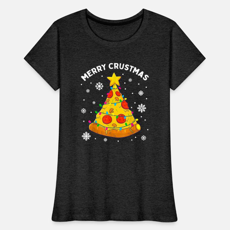 Merry Crustmas Pizza Christmas Tree Xmas Gifts