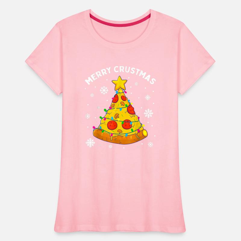 Merry Crustmas Pizza Christmas Tree Xmas Gifts