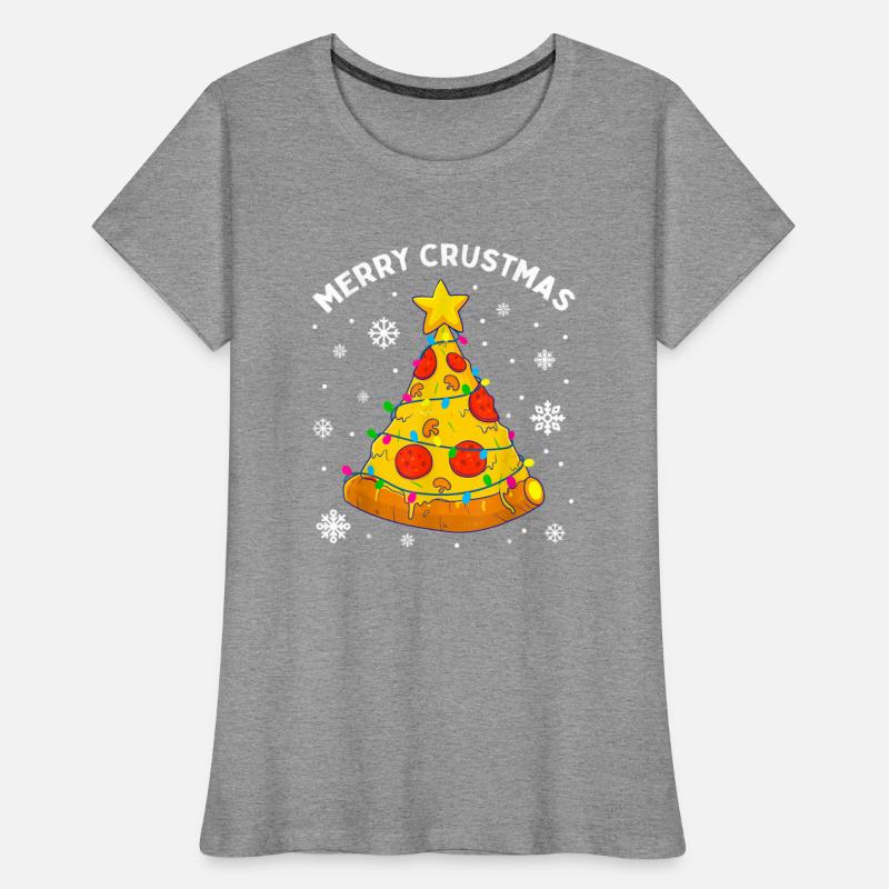 Merry Crustmas Pizza Christmas Tree Xmas Gifts