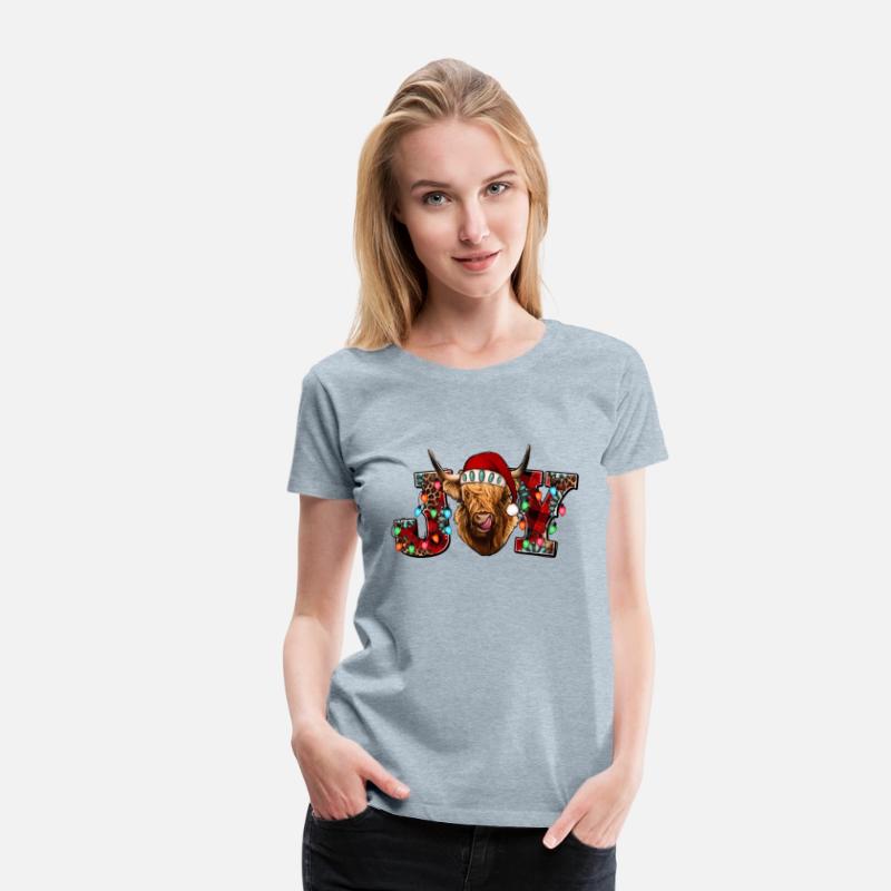 Merry Joy Heifer Dairy Cow Santa Cow Buffalo Plaid