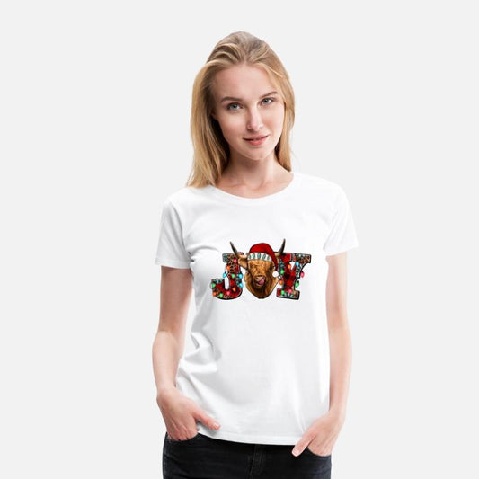 Merry Joy Heifer Dairy Cow Santa Cow Buffalo Plaid