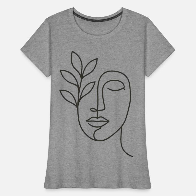 Minimal Face & Nature Line Art