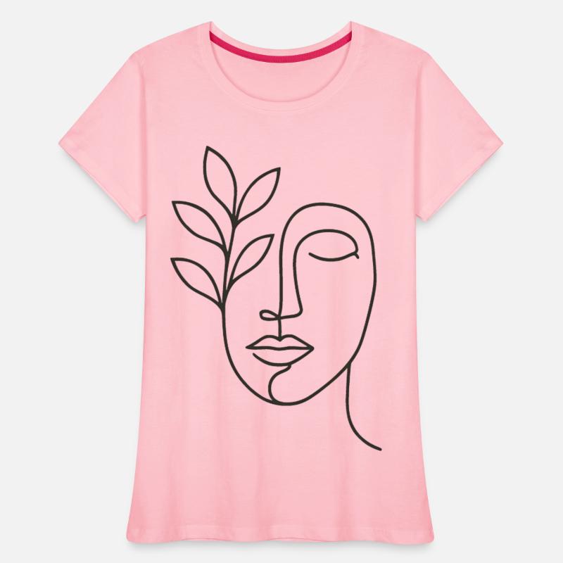 Minimal Face & Nature Line Art