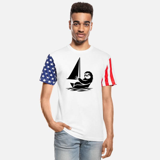 Minimalist sailing dinghy sloth summer