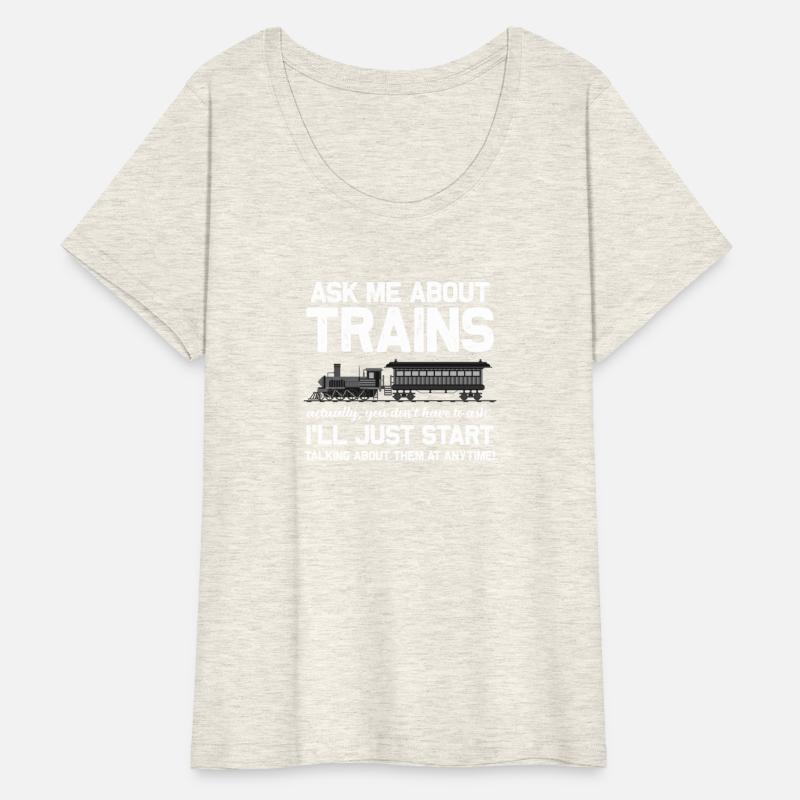 Model Railroad Ask Me About Trains