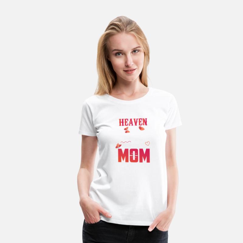 Mom In Heaven Angel Memorial Day Mother Day Women