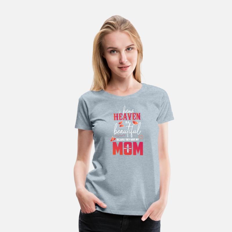 Mom In Heaven Angel Memorial Day Mother Day Women