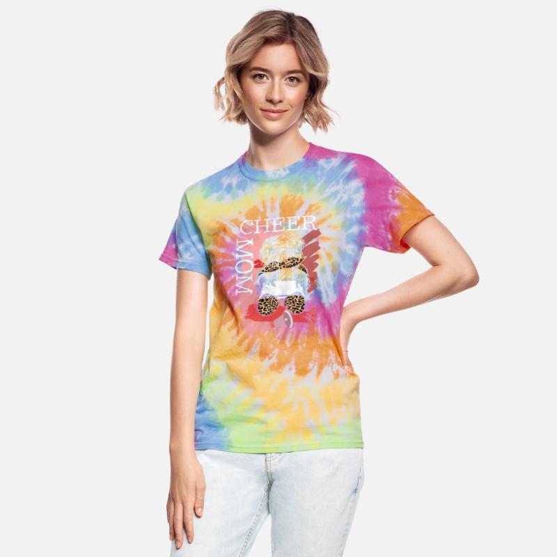 Mom Shirt, Cheer Mom Leopard Sunglasses Megaphone