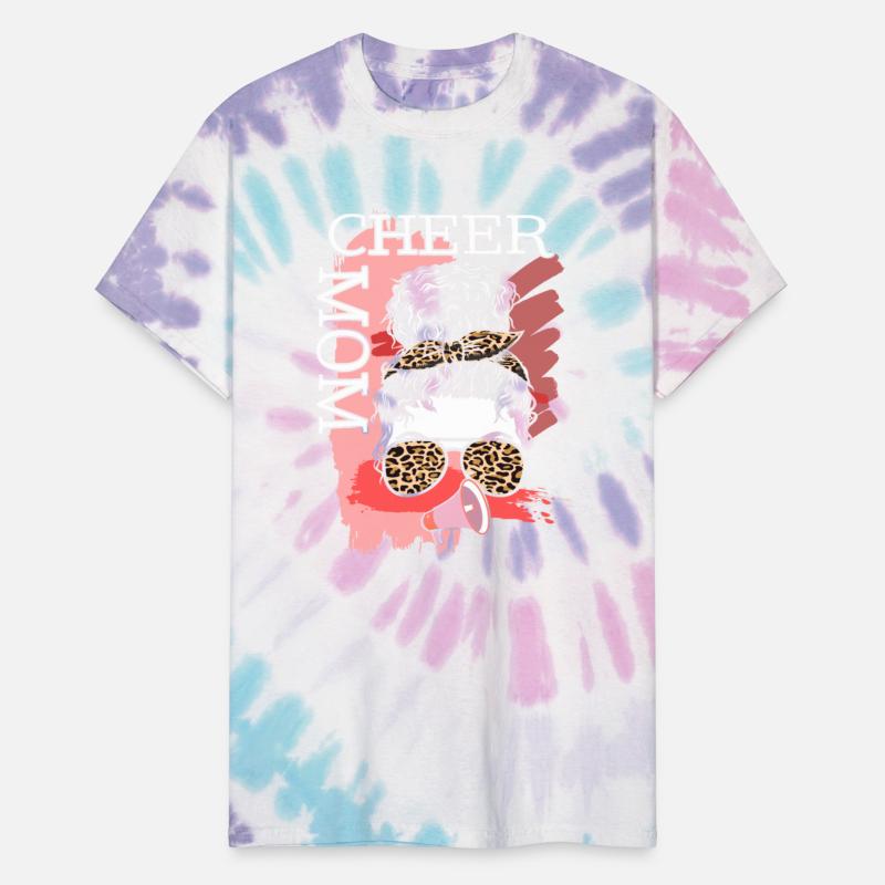 Mom Shirt, Cheer Mom Leopard Sunglasses Megaphone