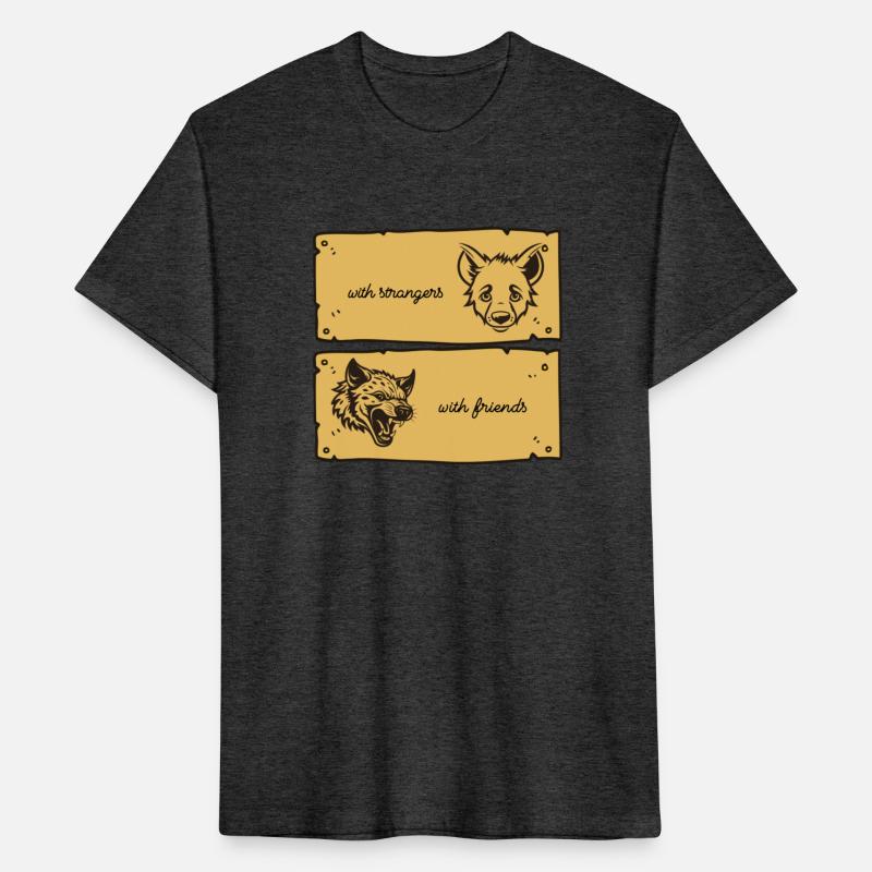 mood with strangers, mood with friends