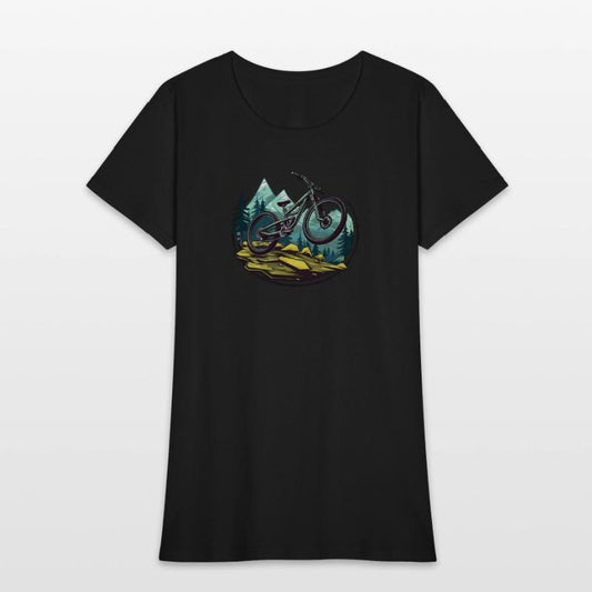 Mountain Biking Illustration