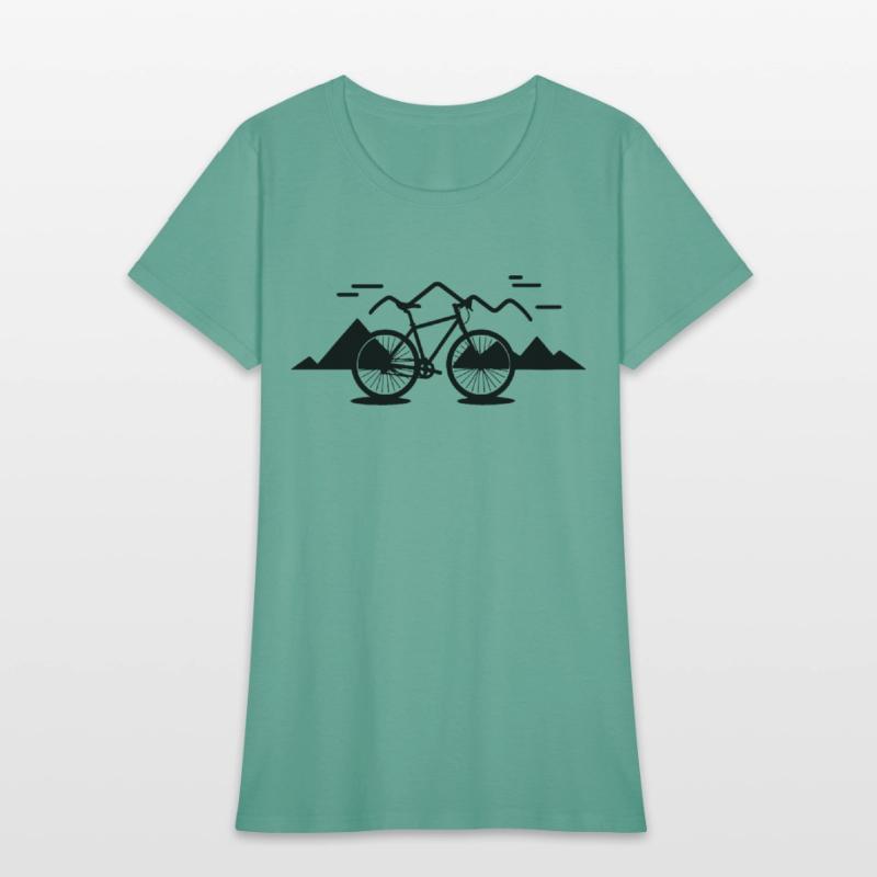 Mountain Biking Sketch