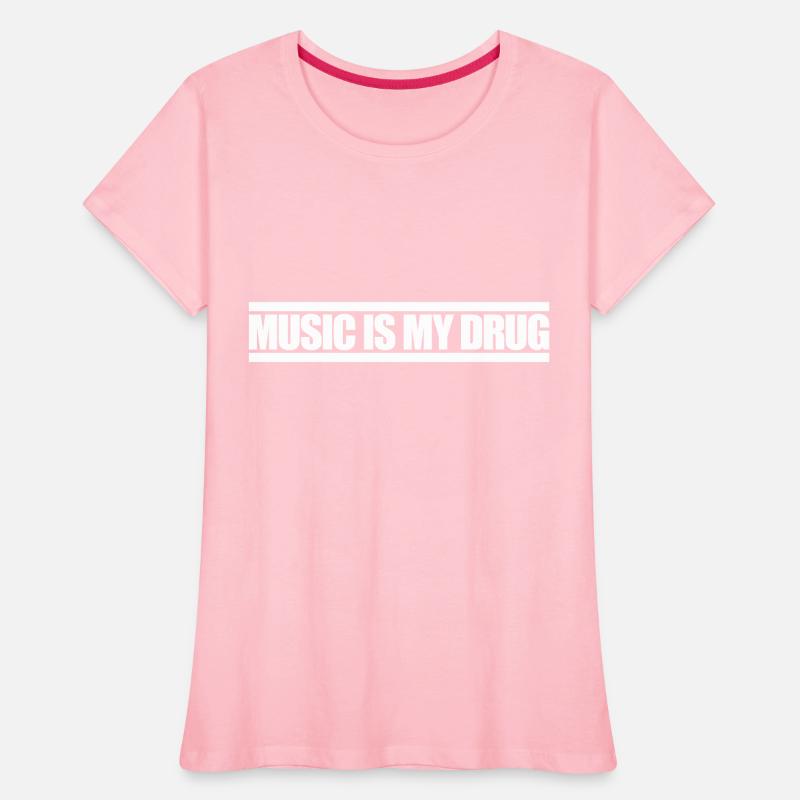 Music is my Drug Text Saying Dance Club Party Love