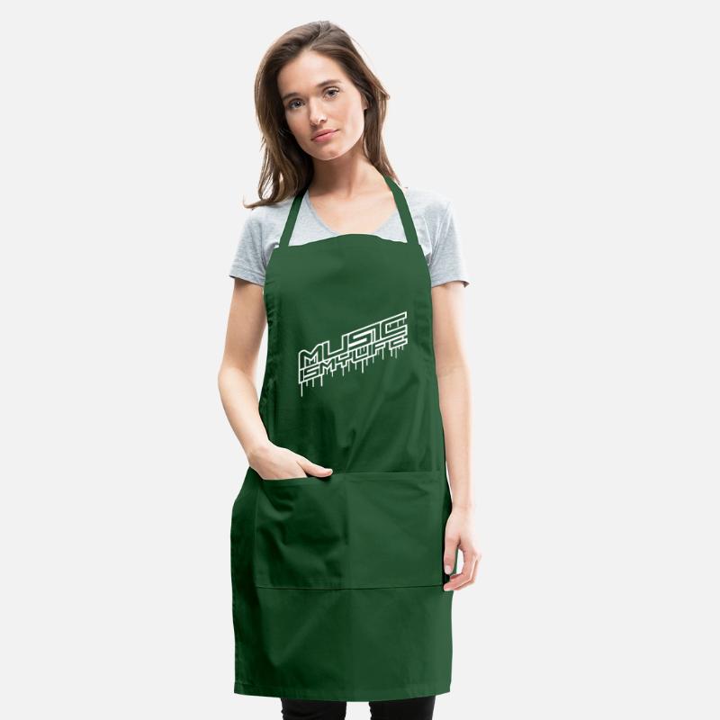 Music is my Life Love Saying Club Party Graffiti