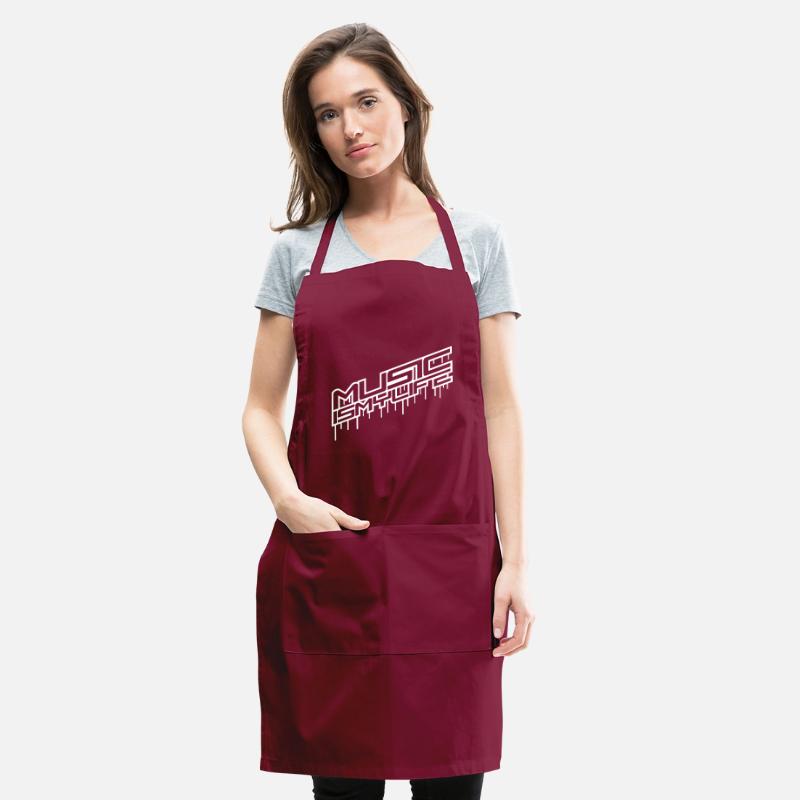 Music is my Life Love Saying Club Party Graffiti