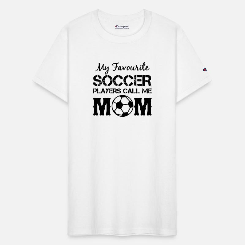 My favorite soccer player calls me mom