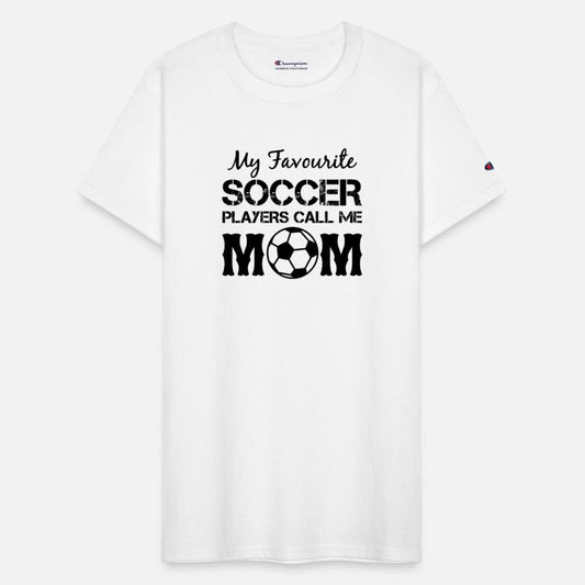 My favorite soccer player calls me mom