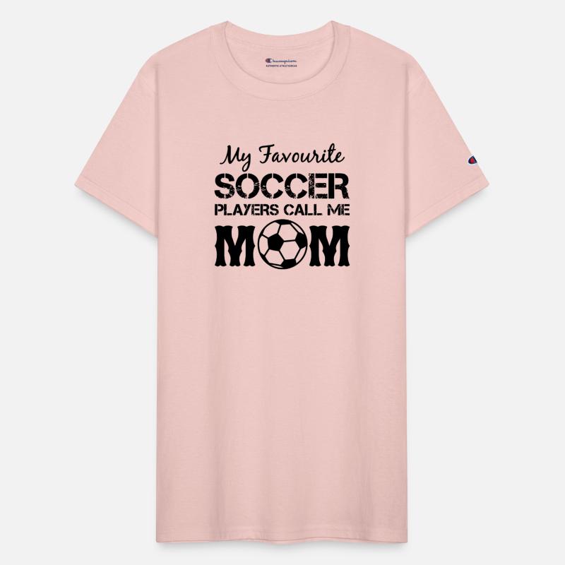 My favorite soccer player calls me mom