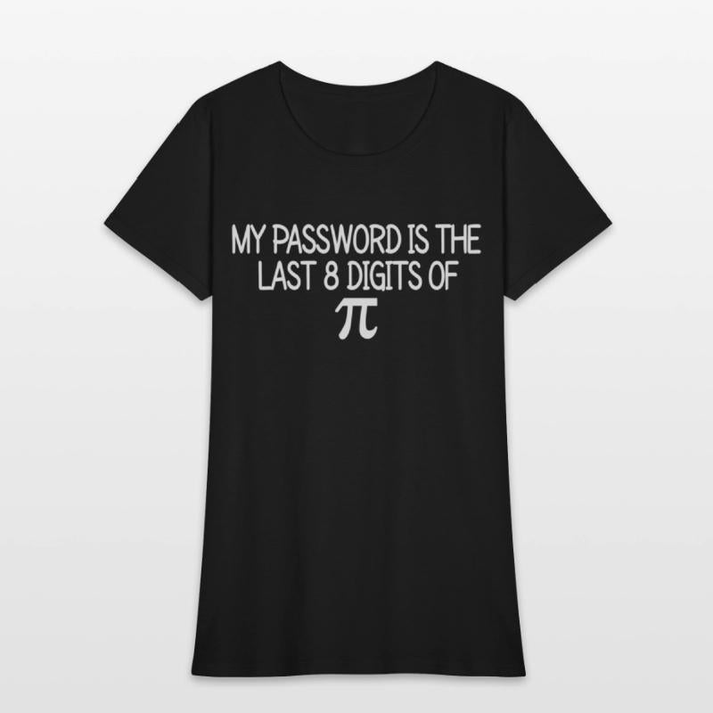 My Password Is The Last 8 Digits Of Pi Mathematics