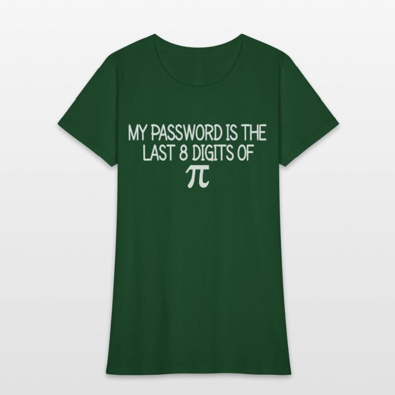 My Password Is The Last 8 Digits Of Pi Mathematics