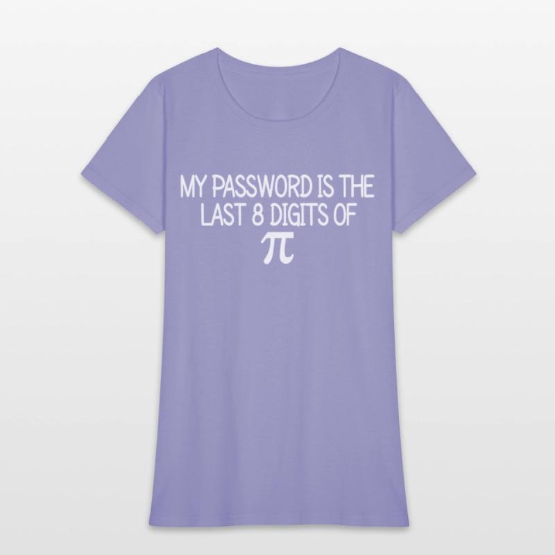My Password Is The Last 8 Digits Of Pi Mathematics