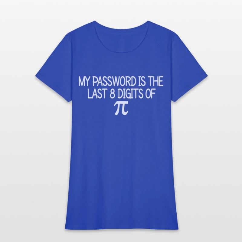 My Password Is The Last 8 Digits Of Pi Mathematics