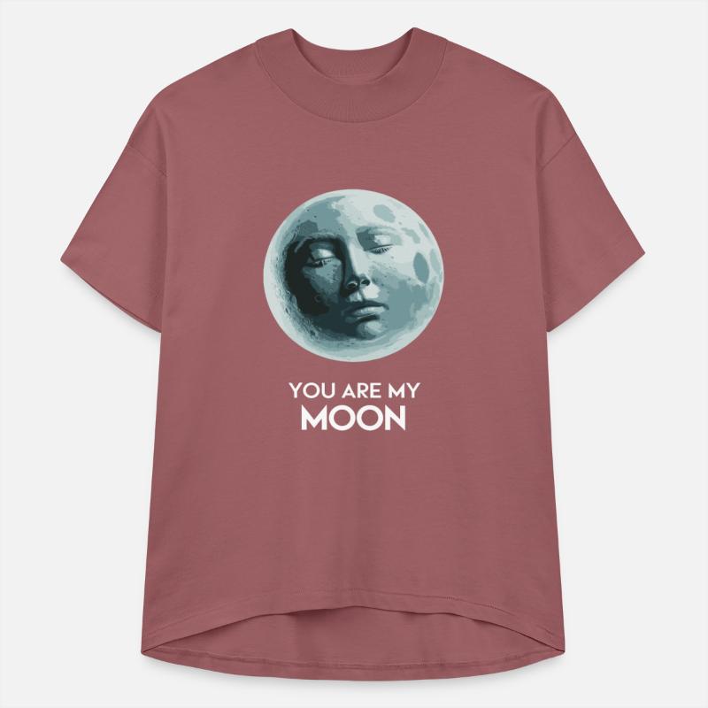 Mystical Sleeping Moon Art Graphic for a Moon