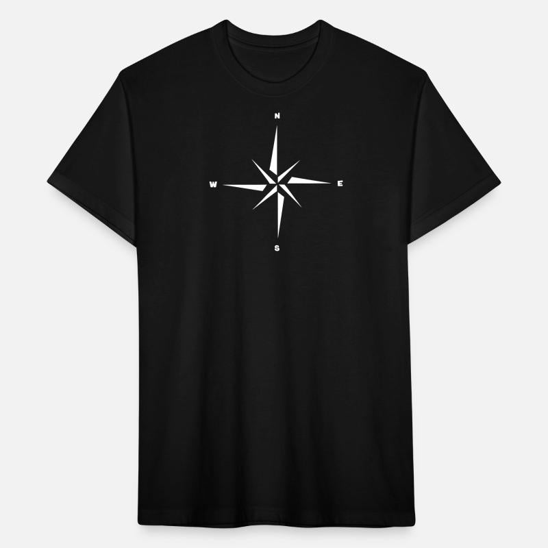 Nautical star. Compass rose, cardinal directions