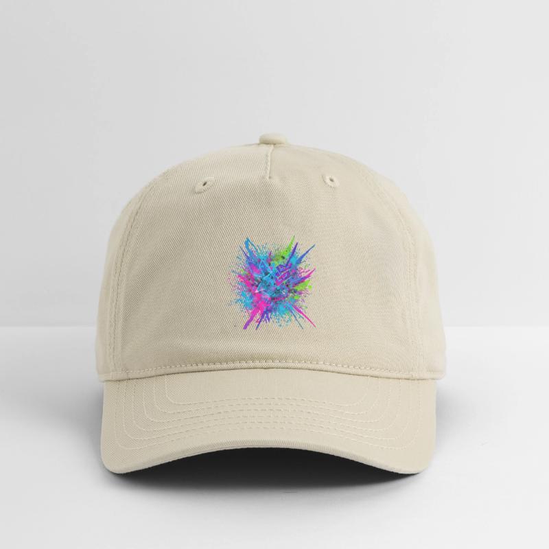 Neon Chaos – Futuristic Paint Splash Explosion