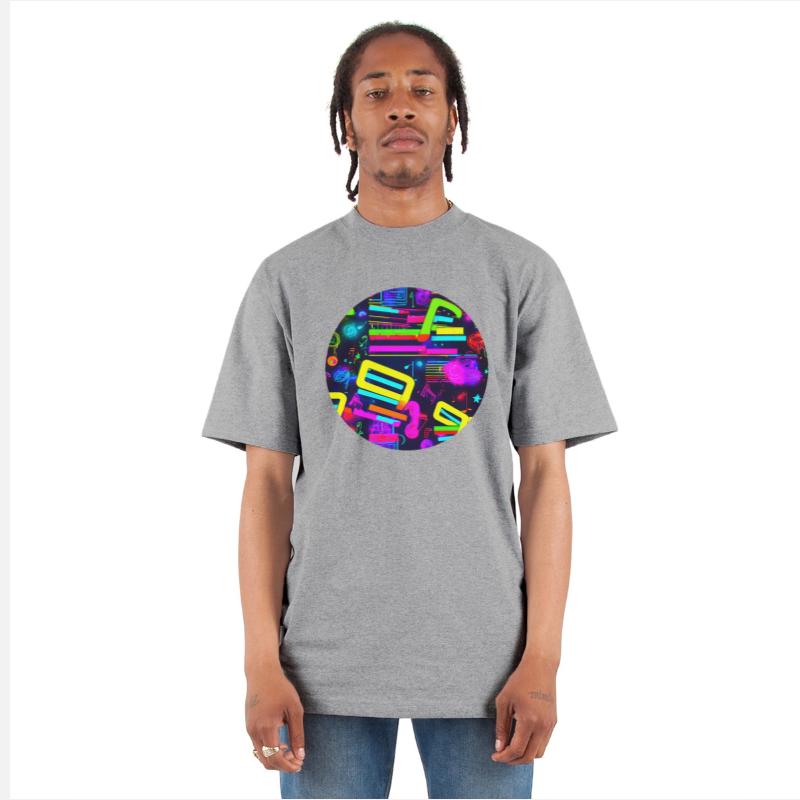 neon party vintage 80s