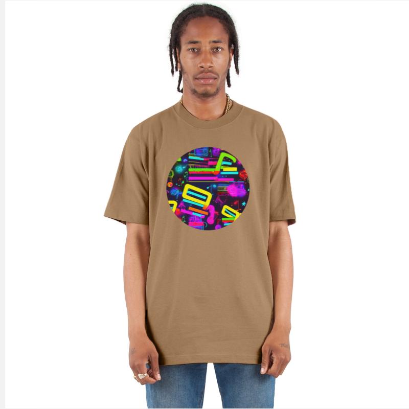 neon party vintage 80s