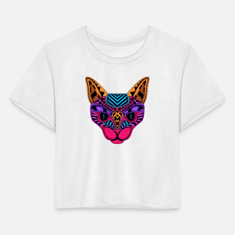 Neon Tribal Cat